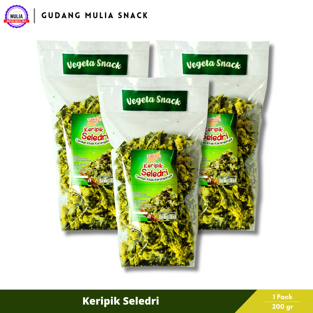 Jual Keripik Seledri Kripik Sledri Crispy Krispi Shopee Indonesia