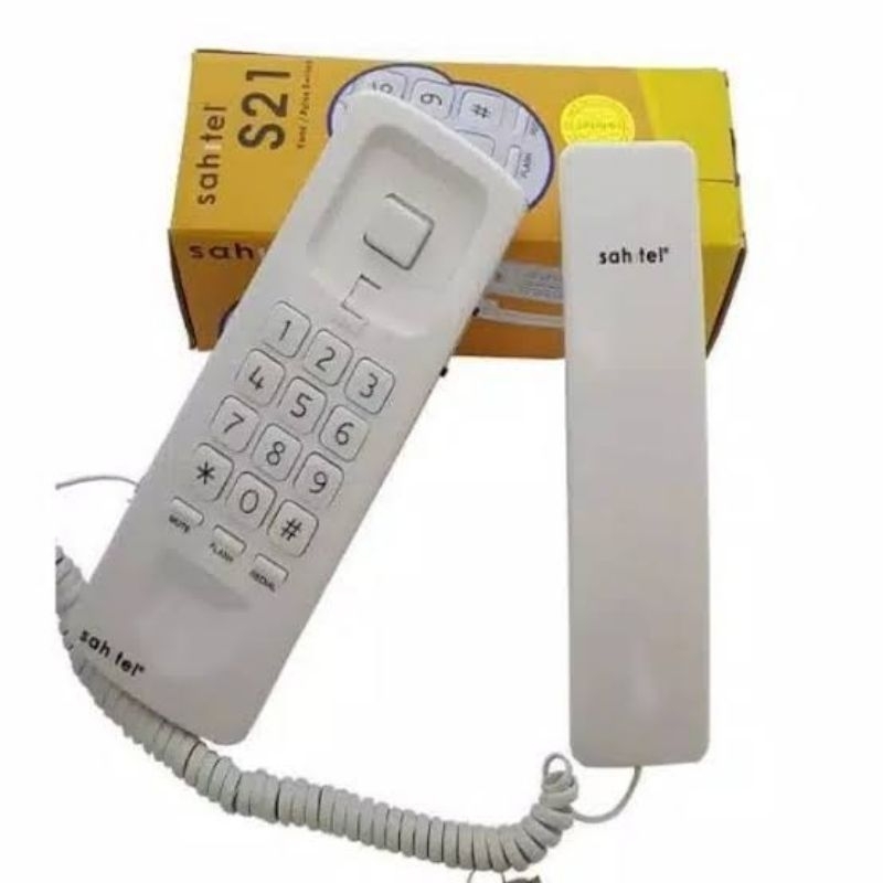 Jual Telephone rumah Sahitel S21 Original telepone kabel sahitel S21 ...