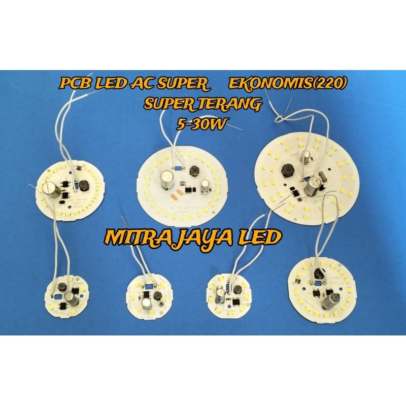 Jual PCB LED ac ekonomis (220) | Shopee Indonesia