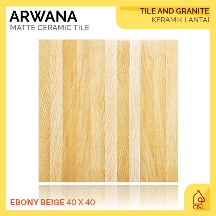 Jual Keramik Arwana X Ebony Beige Keramik Lantai Urat Kayu