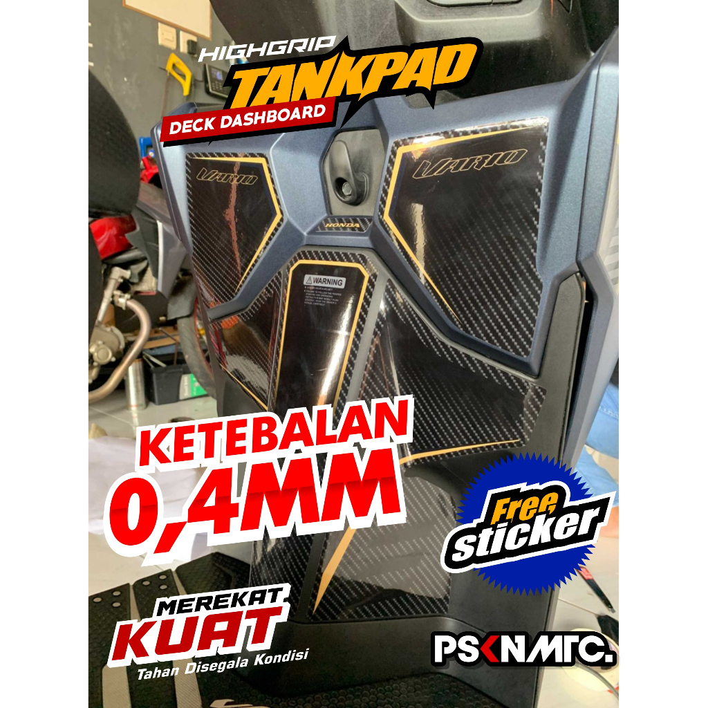 Jual Tankpad Vario New Tebal Striping Vario Sticker Vario Pelindung Dashboard