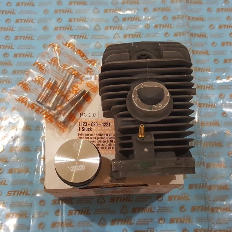 Jual Cylinder Blok Chain Shaw STIHL MS-250 MS-210 Original | Shopee ...