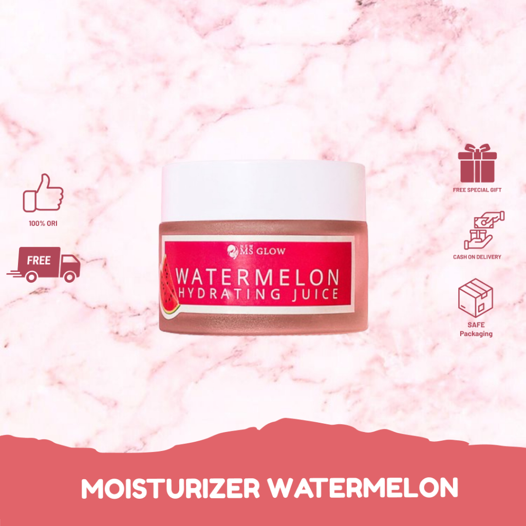 Jual MS GLOW MOISTURIZER WATERMELON MOISTURIZER MS GLOW WATERMELON