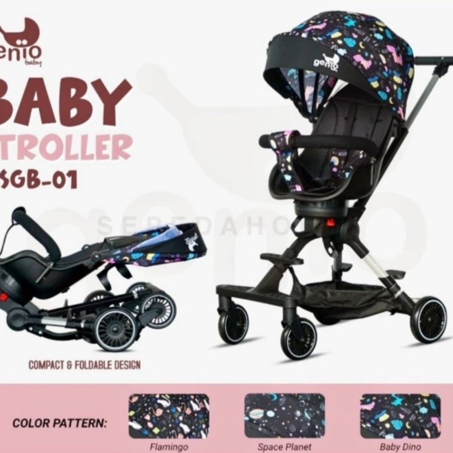 Stroller newborn outlet sampai 4 tahun