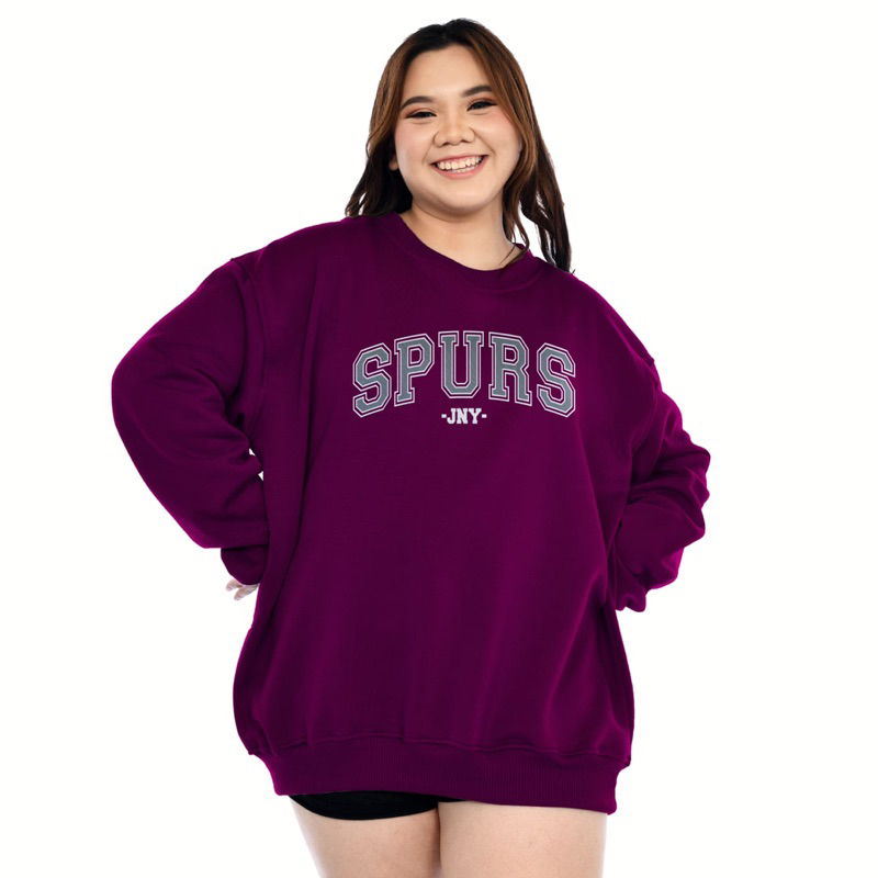 Jual JENAY - Sweater Crewneck SPURS Jumbo Bigsize XXL XXXL XXXXL XXXXXL ...