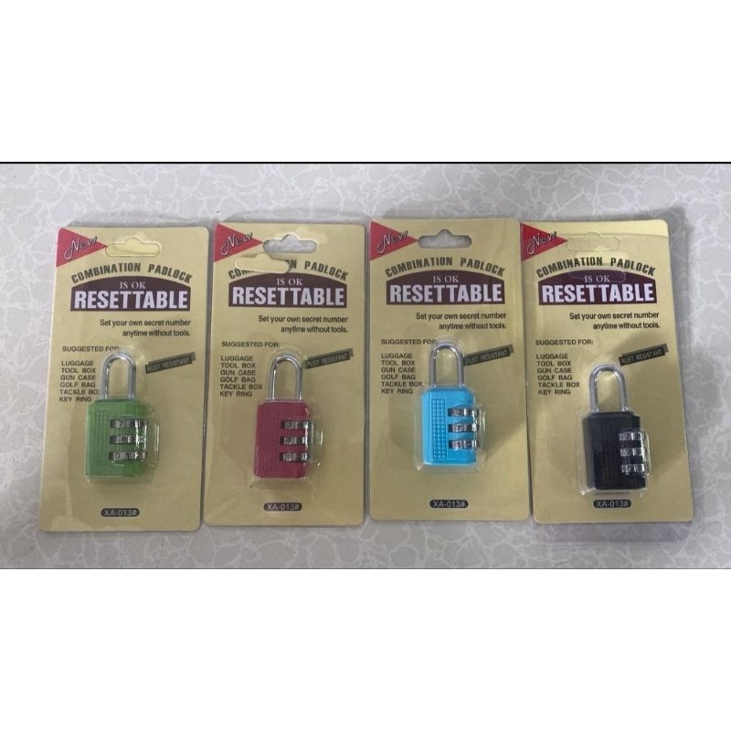 Jual RO Gembok Pin Angka Premium Multifungsi Gembok Tas Koper 022 ...
