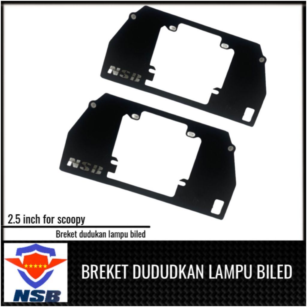 Jual Bracket Breket Dudukan Lampu Biled Nsb Lampu Projie Breket Biled