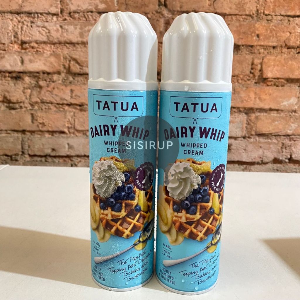 Jual 250 GR Aerosol Tatua Whipping Cream 250 GR / Whip Cream Tatua ...