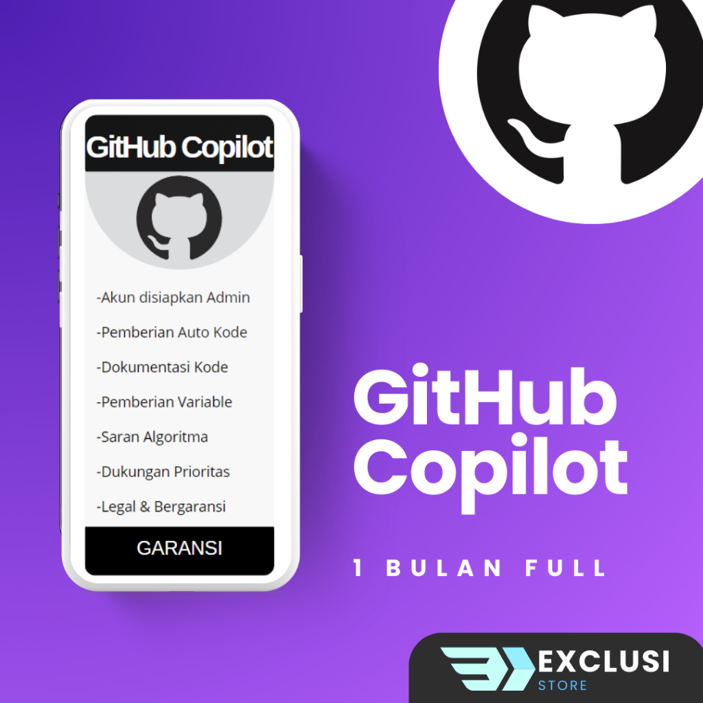 Jual GITHUB COPILOT - AI PROGRAMMING ASSISTANT 30 HARI | Shopee Indonesia