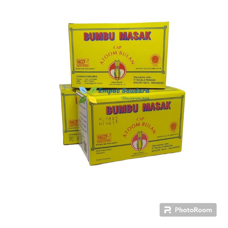 Jual Bumbu Penyedap Rasa Atom Isi 20 Sachet 1 Bungkus | Shopee Indonesia