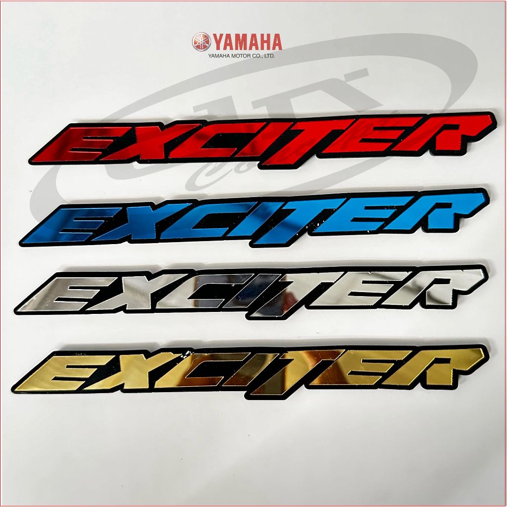 Jual Emblem Yamaha Exciter Jupiter Thailand Logo Motor 3D Akrilik ...