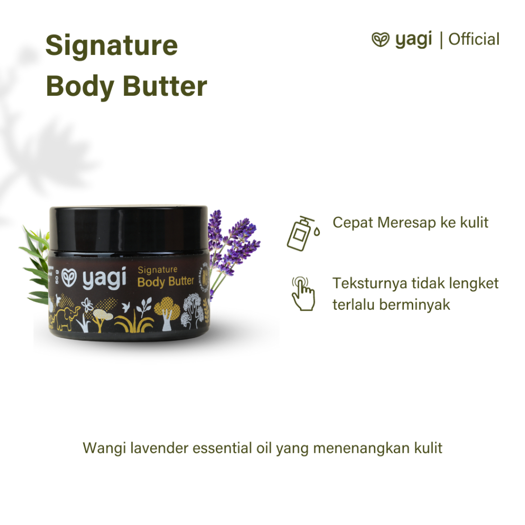 Jual Yagi Strech Mark and Ezcema Body Butter Signature 50grSelulit