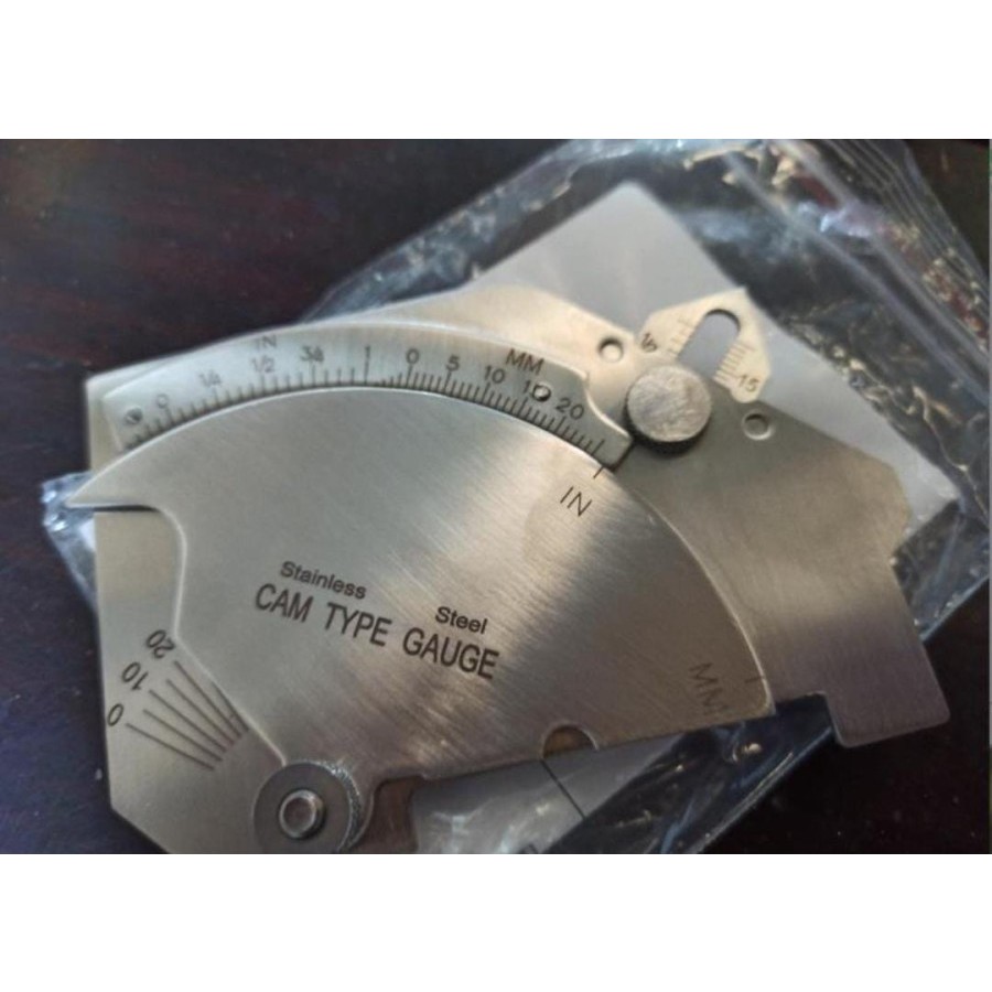 Jual Welding Inspection Gauge Welding Gauge Pengukur Fillet | Shopee ...