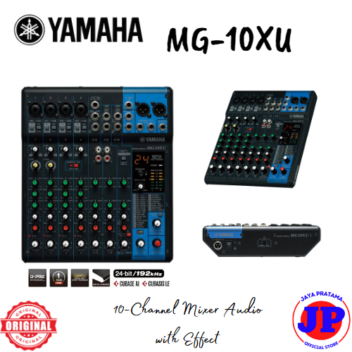 Jual Yamaha MG10XU 10-Channel Mixer Audio with Effect Original MG-10XU ...