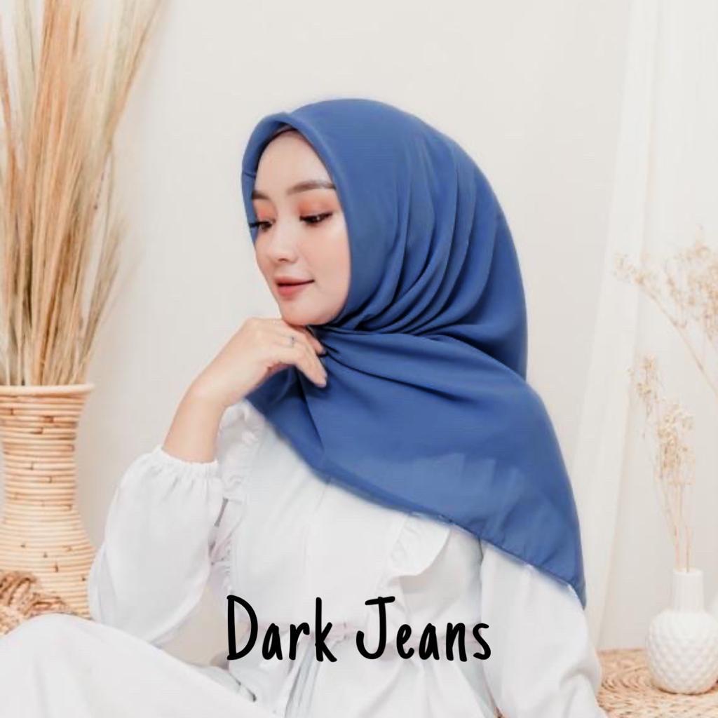 Jual Bella Square Hijab Segi Empat 50 Warna Polycoton Premium Jilbab Bella Square Kerudung