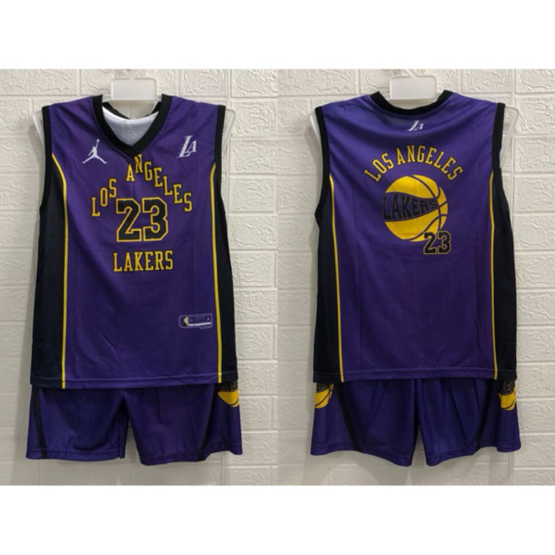 Purple Jual Jersey Nba Original Jersey Bola Lakers Jersey Shopee