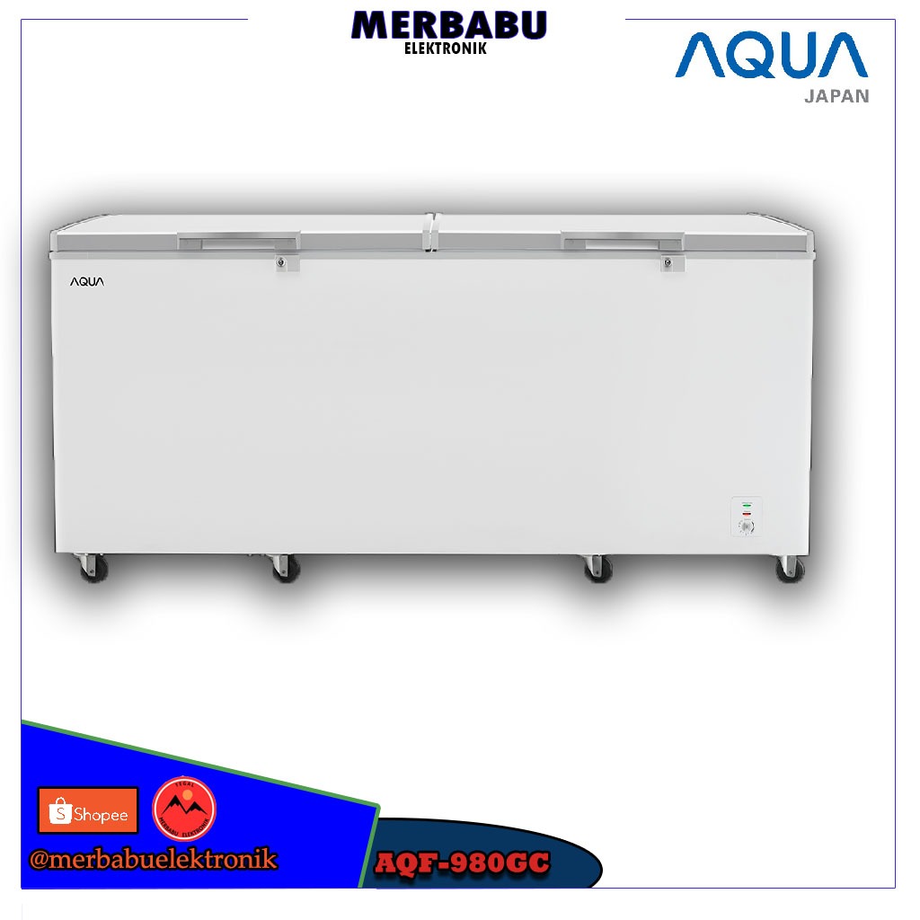 Jual AQUA AQF-980GC Chest Frezzer Box Cold Chain 916L | Shopee Indonesia