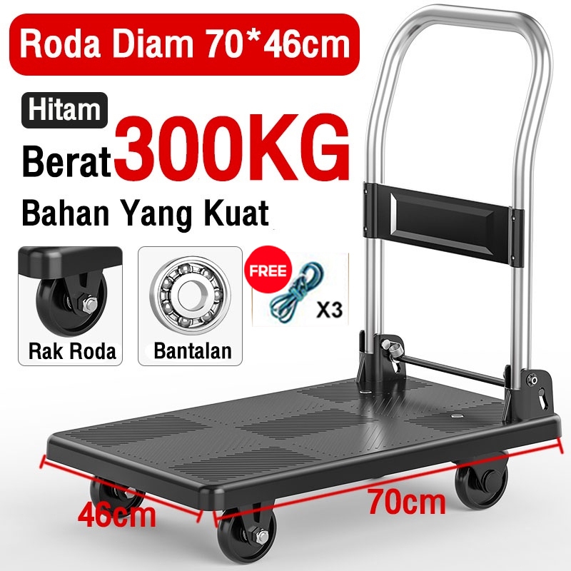 Jual Troli Lipat Hand Truck Kg Troli Besi Serbaguna Troli Galon Troley Dorongan Barang