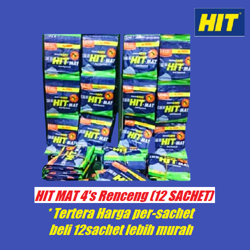 Jual HIT MAT Refill Sachet Isi Ulang Obat Nyamuk Bakar Elektrik ...
