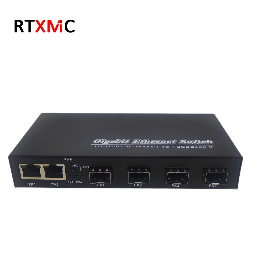 Jual Gigabit Ethernet switch Fiber Optical Media Converter fiber switch ...