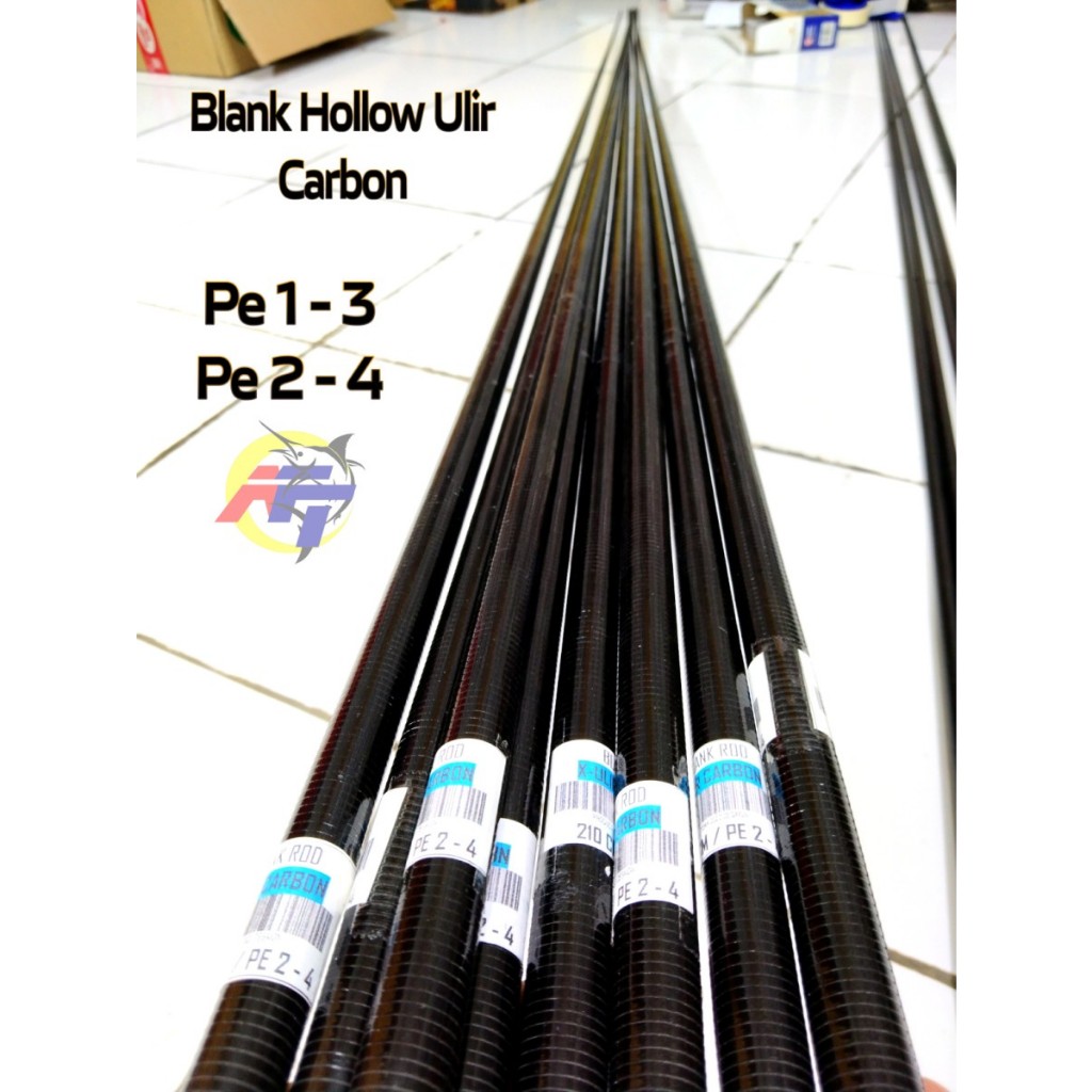 Jual BLANK HOLLOW JORAN ROD CARBON ULIR CASTING 210 CM kualitas Bagus ...