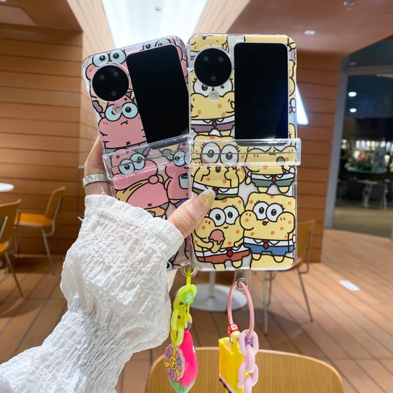Jual NEW Cute Case Zflip7 Casing Spongebob Squarepants Patrick Star ...