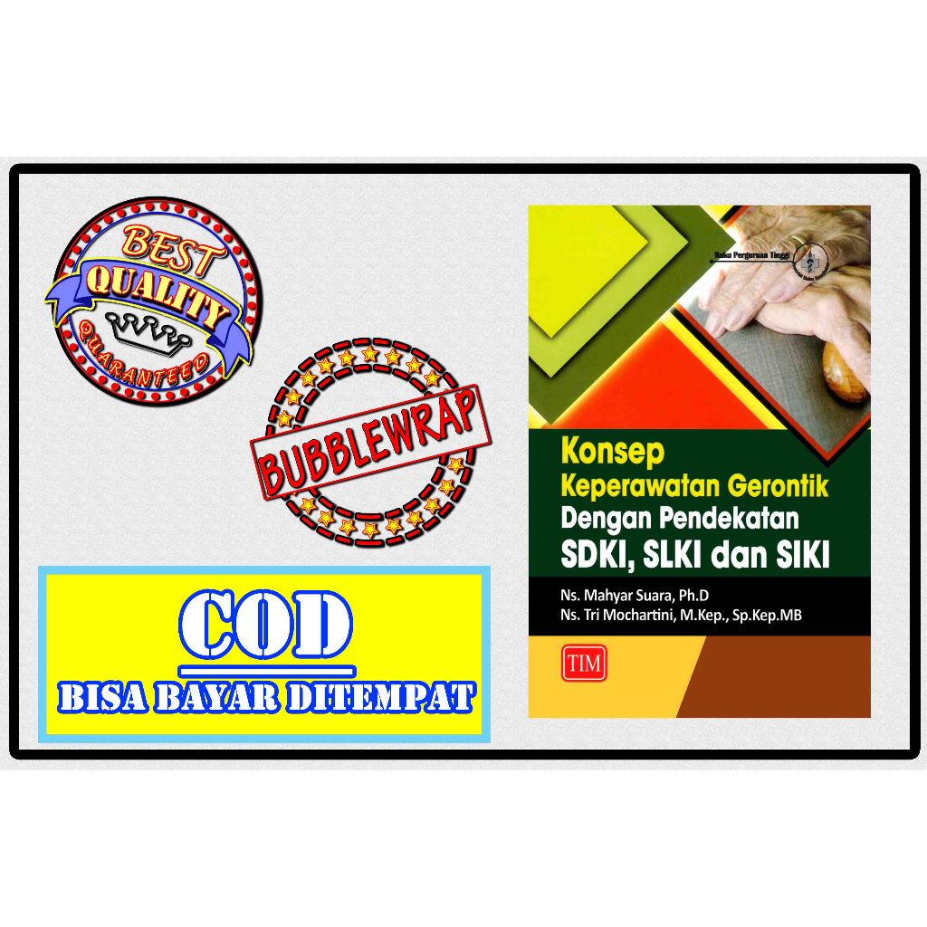 Jual Buku Konsep Keperawatan Gerontik Dengan Pendekatan SDKI, SLKI Dan ...