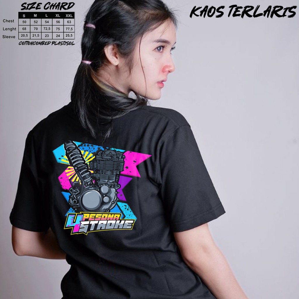 Jual Kaos Terlaris Kaos Pesona 4 stroke baju racing premium 30s stroke
