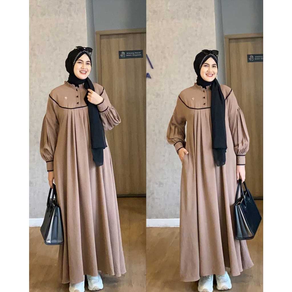 Jual Gamis Terbaru kekinian /Gamis Terbaru list abaya // baju gamis