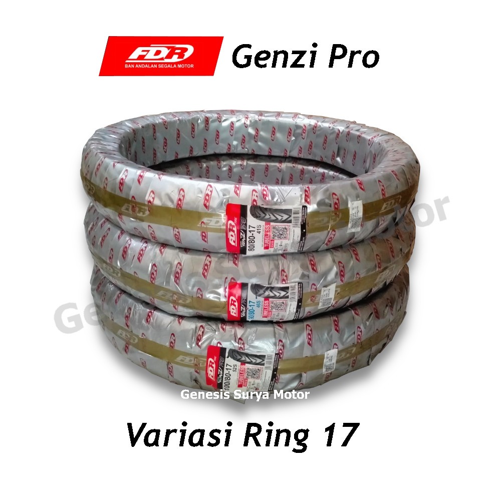 Jual Ban FDR GENZI PRO Tubeless Ring 17 (Pilih ukuran) | Shopee Indonesia