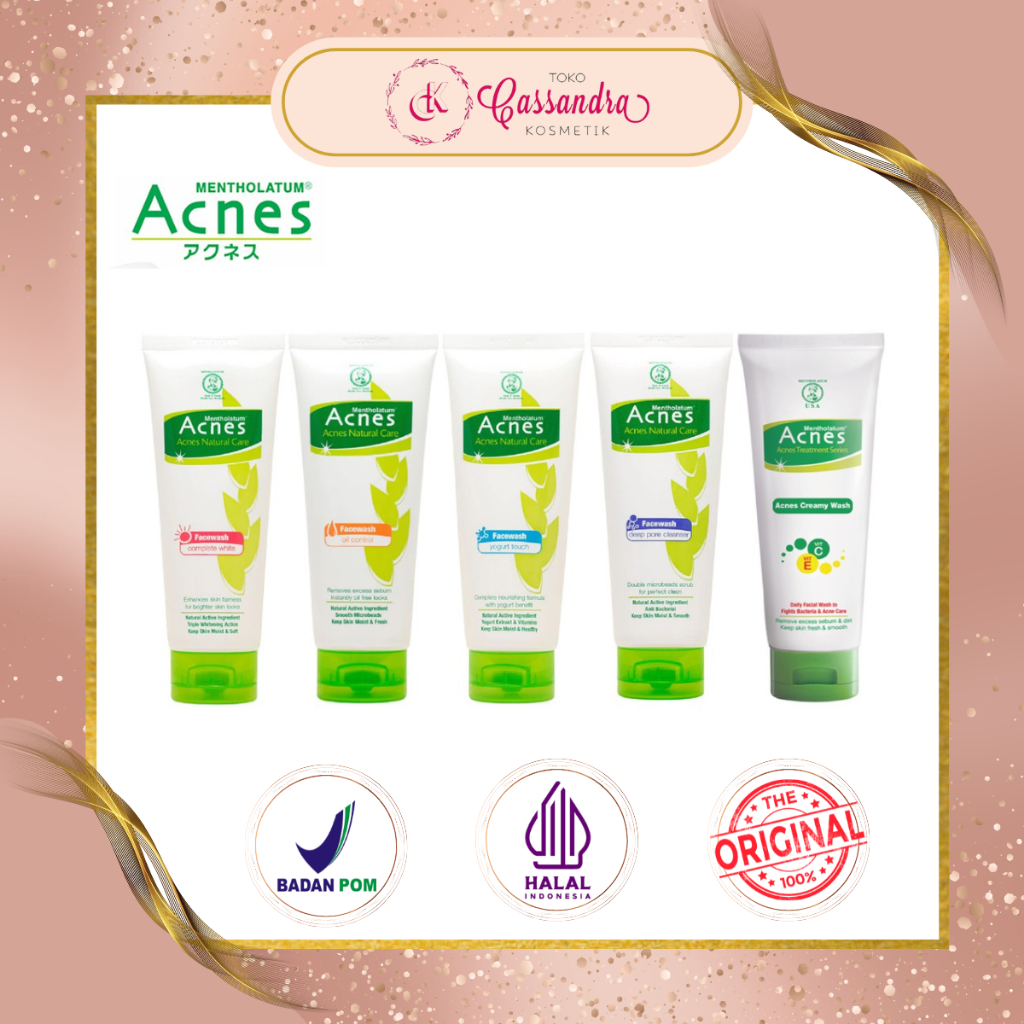 Jual ACNES FACE WASH ALL VARIANTS 100GR | Shopee Indonesia