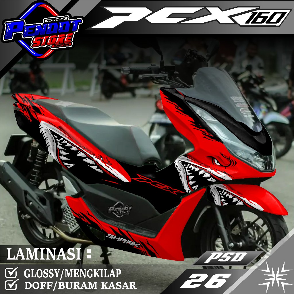 Jual Decal Sticker Honda Pcx Fullbody Stiker Aksesoris Pcx