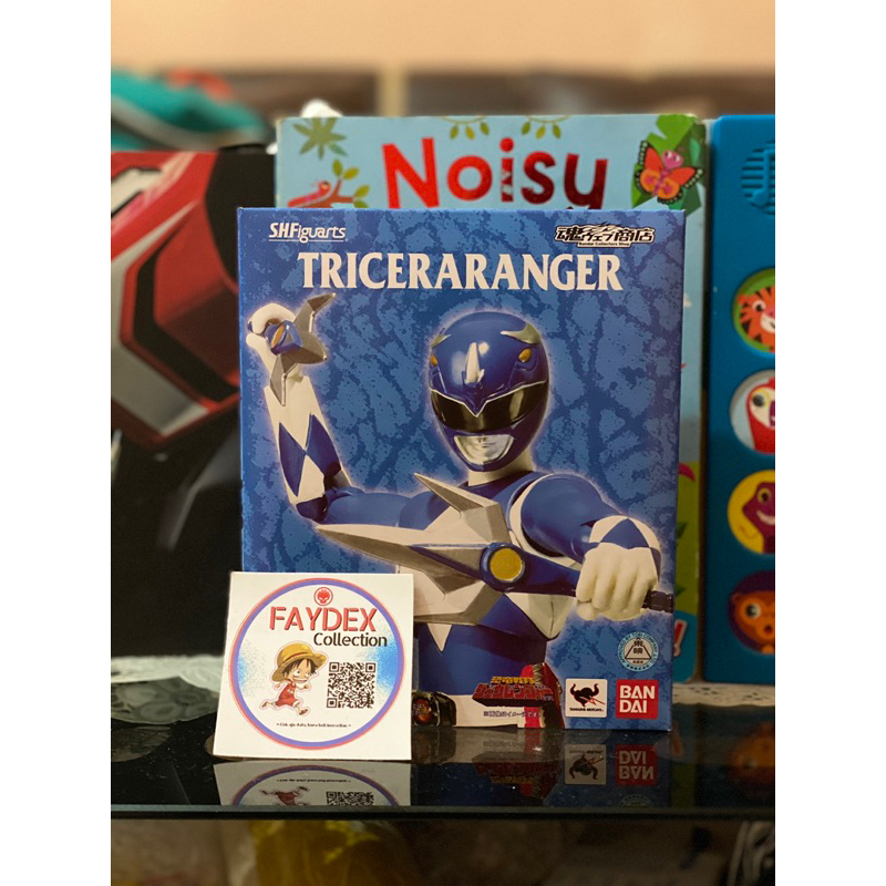 Jual SHF Tricera Ranger aka Blue Ranger Mighty Morphin Power Ranger ...