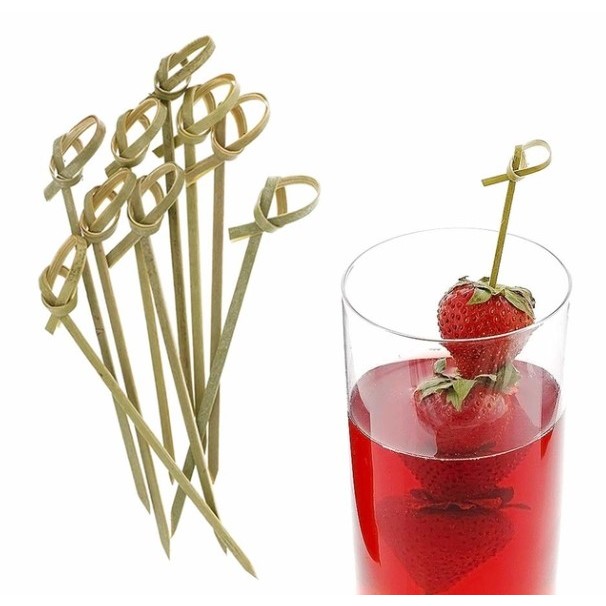 Jual Tusukan Garnish Buah Cocktail Teposuki Tusuk Pita Bambu Skewer Mocktail Shopee Indonesia 6824