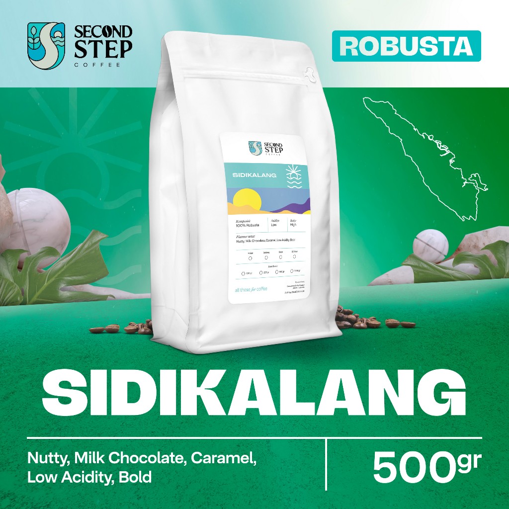 Jual Biji Kopi Bubuk Robusta Sidikalang Asli Coffee Beans Espresso