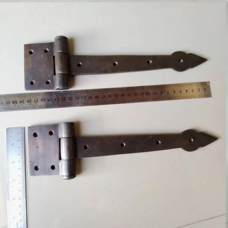 Jual Polos 28,5cm Engsel Pintu Gerbang Kuningan Sepasang Model Pedang
