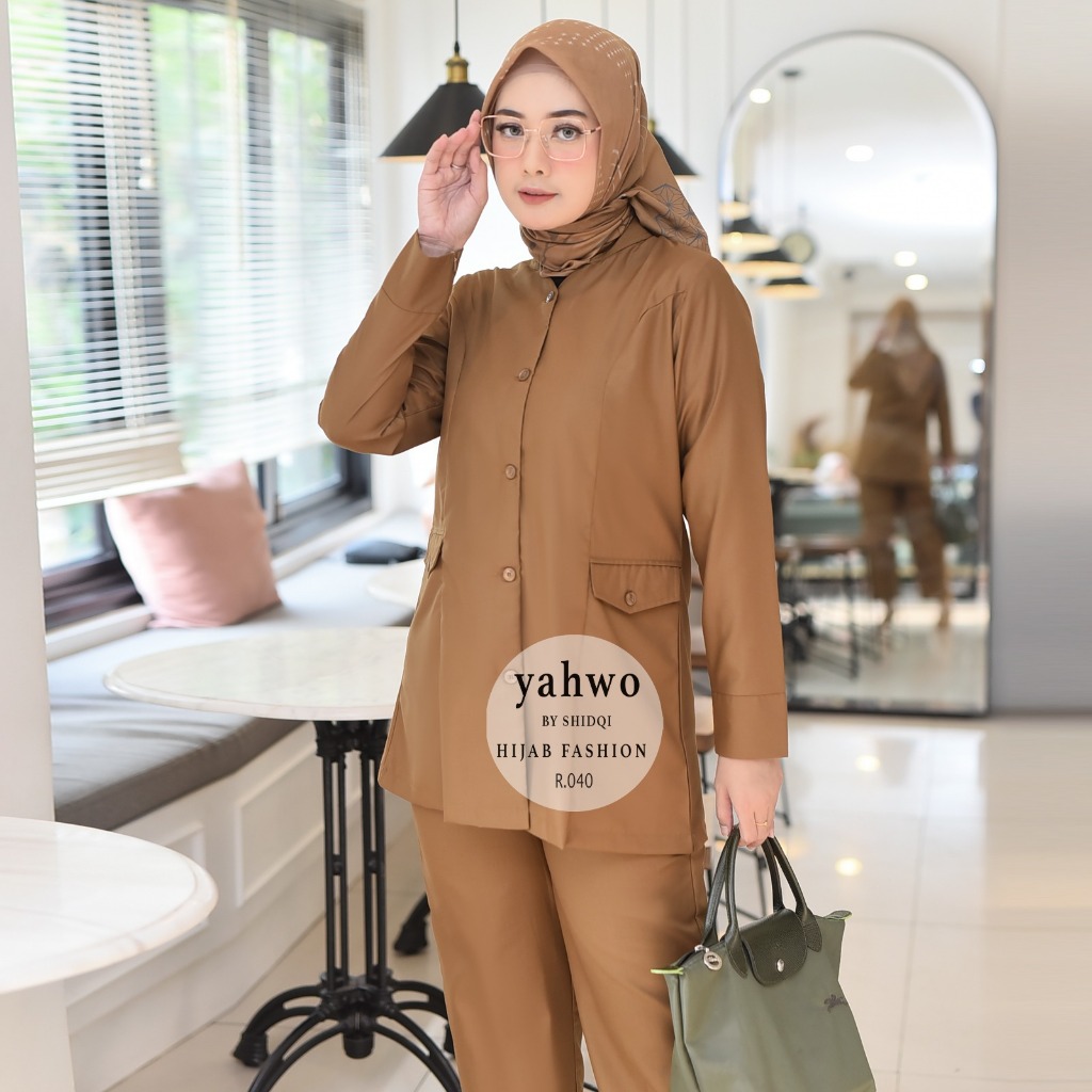 Jual ONE SET CELANA PNS WANITA/ONE SET PNS KHAKI PDH PEMDA/SERAGAM PNS ...