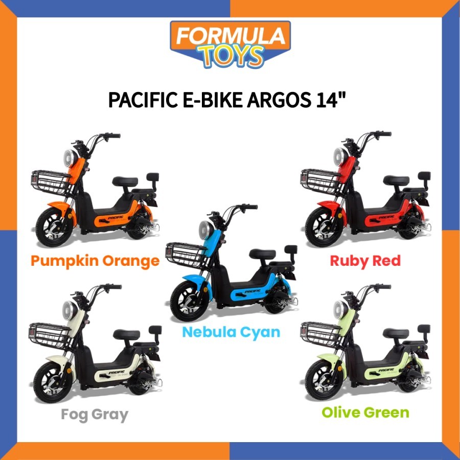 Jual Sepeda Listrik Pacific E Bike Argos Mix Shopee Indonesia