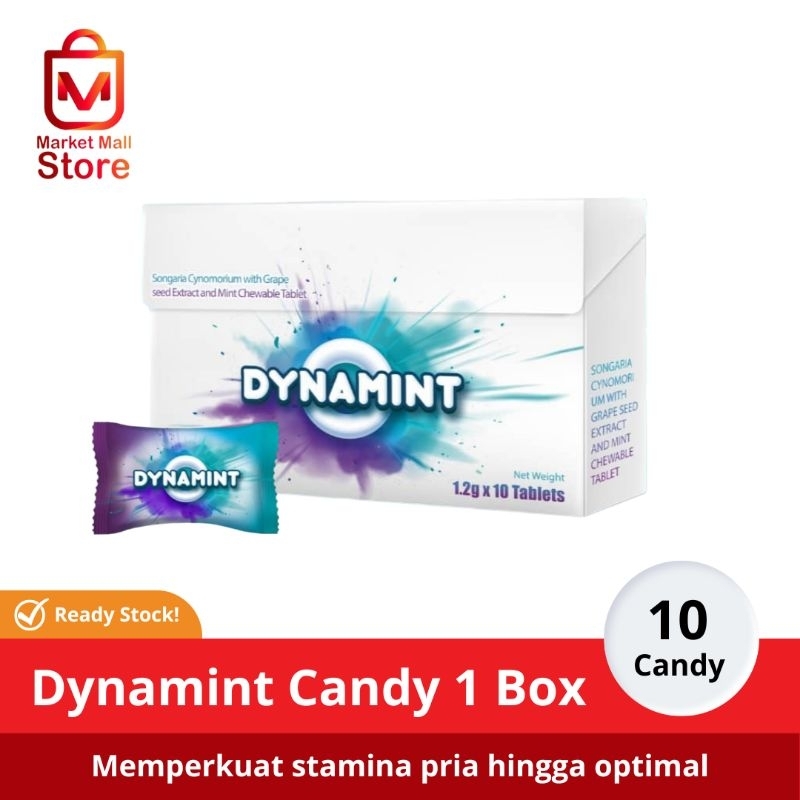 Jual Permen Dynamint Candy Original 10pcs Permen Stamina Pria Rasa