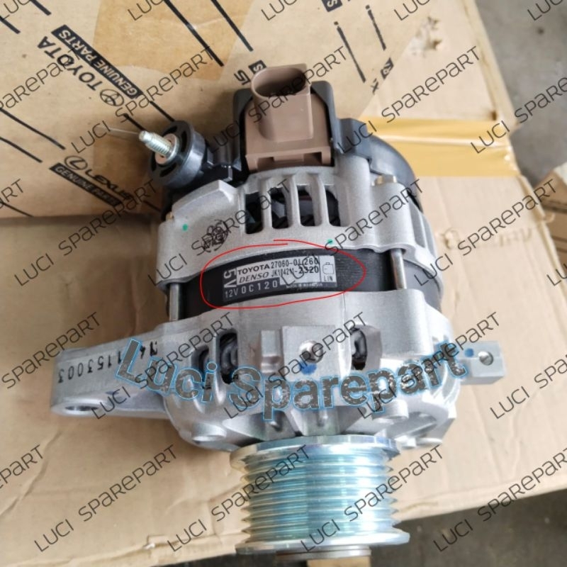 Jual Dinamo Ampere Amper Alternator Toyota Innova Reborn Diesel ...