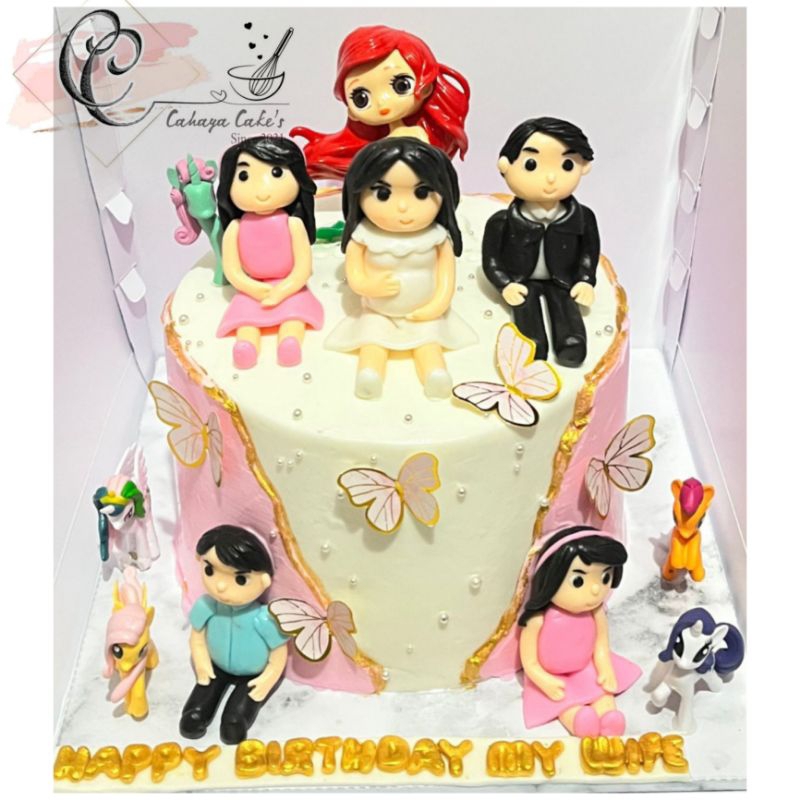 Jual Family Cake / Kue Ulang Tahun Keluarga / Kue Ultah Untuk Istri