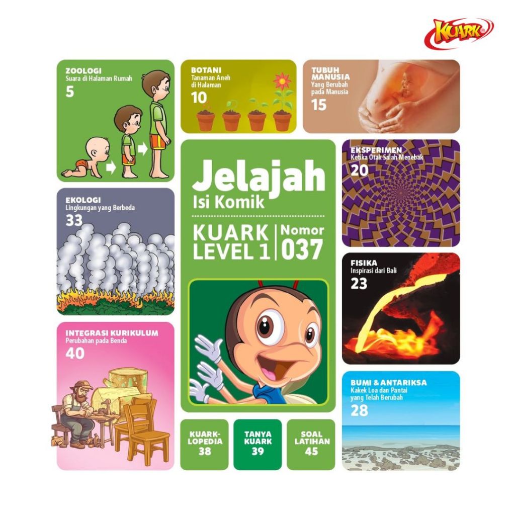 Jual KUARK Komik Sains Level I Nomor 037 New Normal - Materi OSK 2024 ...