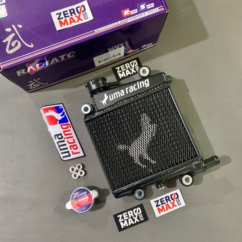 Jual Radiator UMA Racing V2 280ml All New Aerox 155 Connected 2021-2023 ...