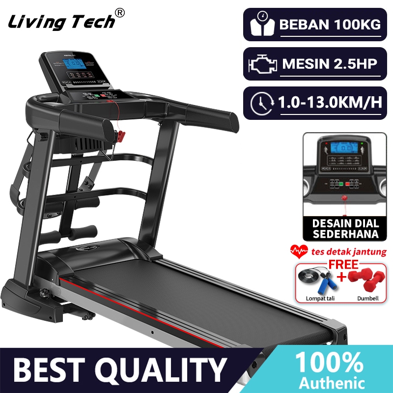 Jual Living Motorized Treadmill Listrik Alat Fitness Treadmill Elektrik