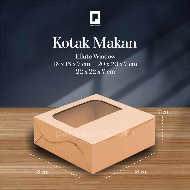 Jual Box Eflute Window/Dus Eflute Window | Shopee Indonesia