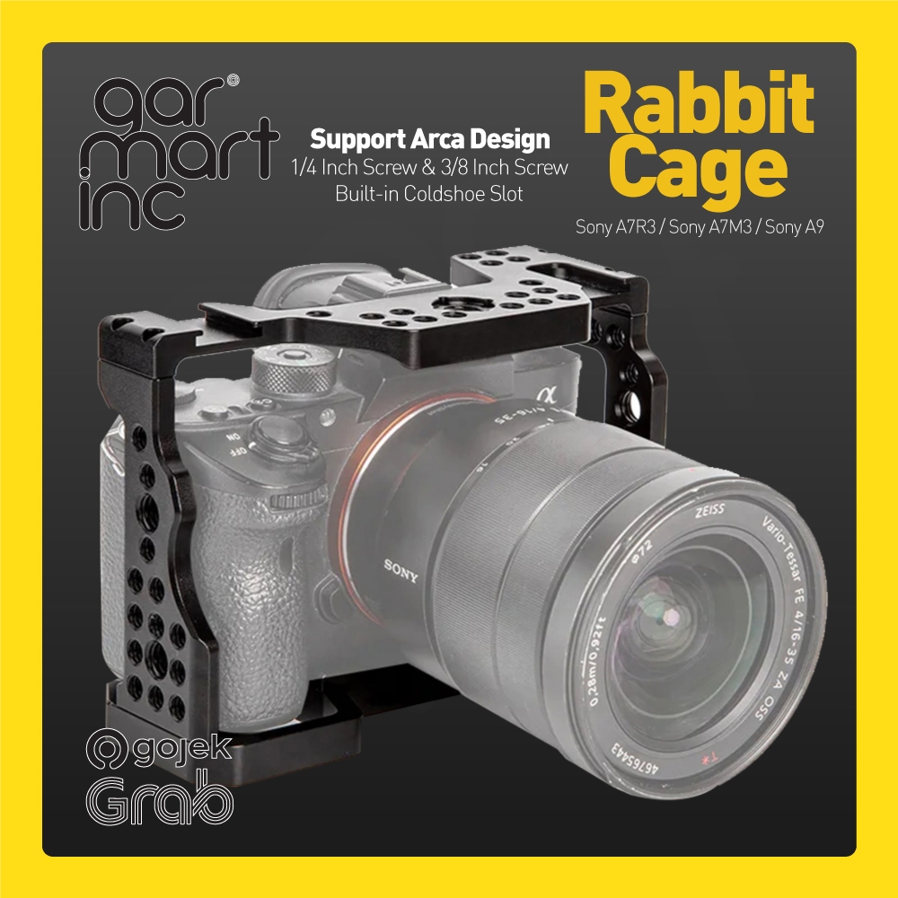Jual GRC-A7M3 Cage Rig for Sony A7R3 A7M3 A9 A7iii Plate CNC Aluminium ...