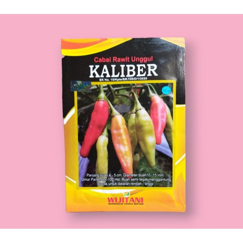 Jual 10 Gr Benih Cabai Rawit Kaliber Kemasan Original Shopee