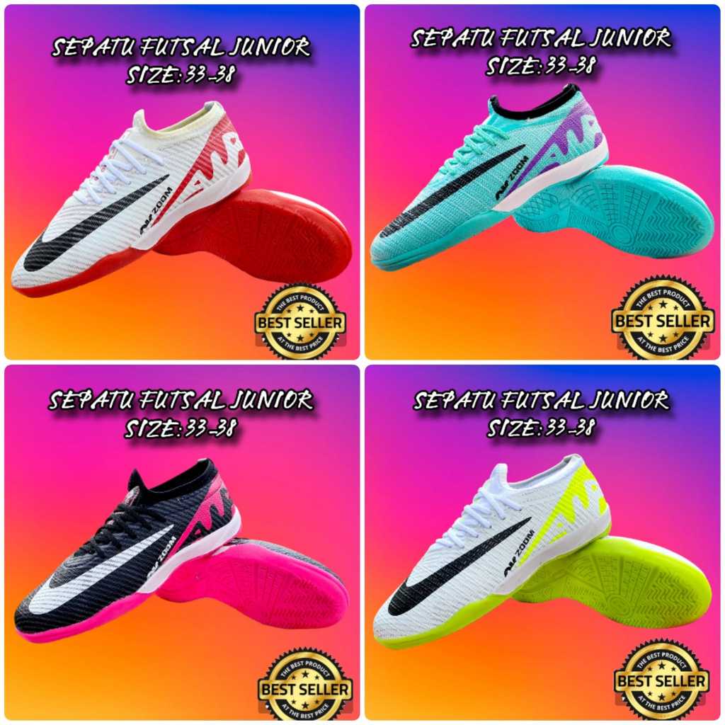 Jual Sepatu Futsal Anak Laki-laki Junior Booth Terbaru | Shopee Indonesia