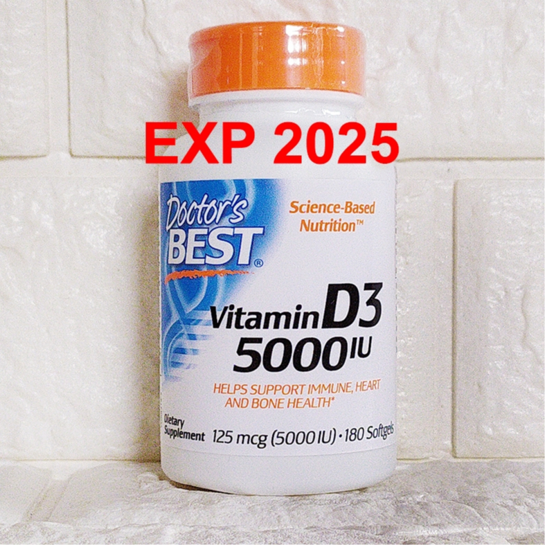 Jual Doctor's Doctor Best Vitamin D3 5000 iu Doctors Best D3 5000 iu