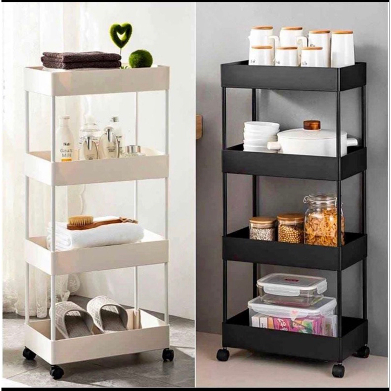 Jual RAK RODA SERBAGUNA SUSUN 4./ RAK ELEGANT | Shopee Indonesia